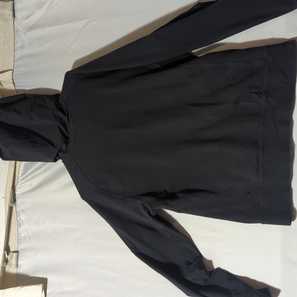 LULULEMON Men's Size Large Black Zip Up Hoodie - Picture 4 of 7